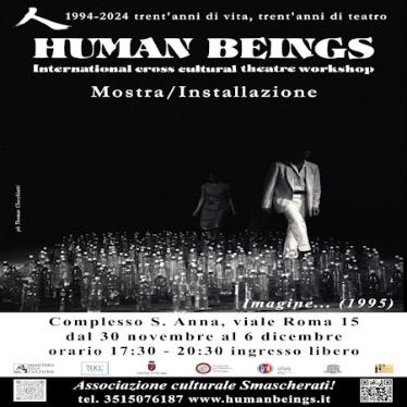 locandina 30 anni di Human Beings - Perugia